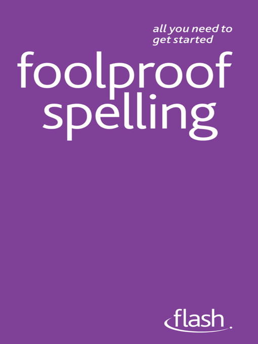 Foolproof Spelling (eBook)